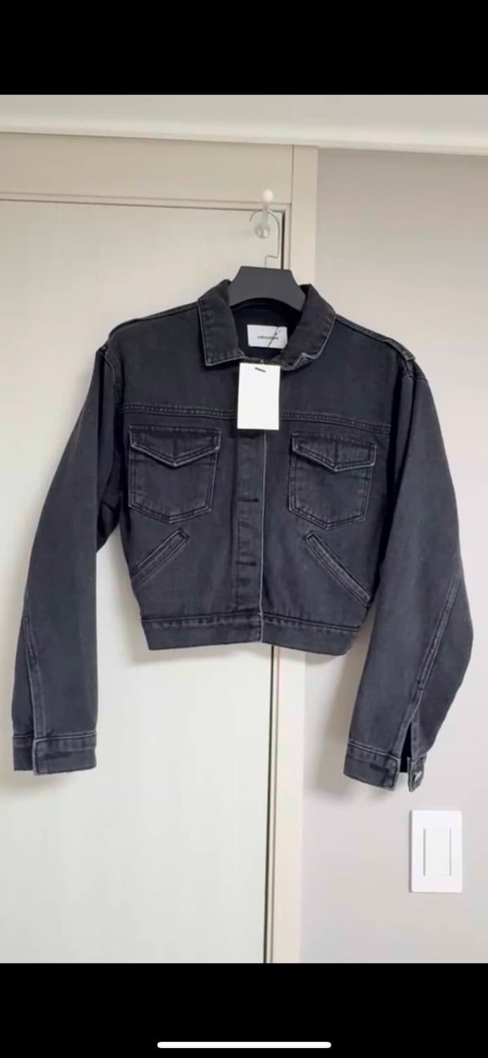 유어바웃미 자체제작 흑청자켓 상품이미지1