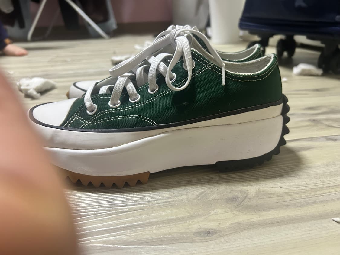 컨버스 런스타 하이크 미드나잇 클로버 상품이미지5