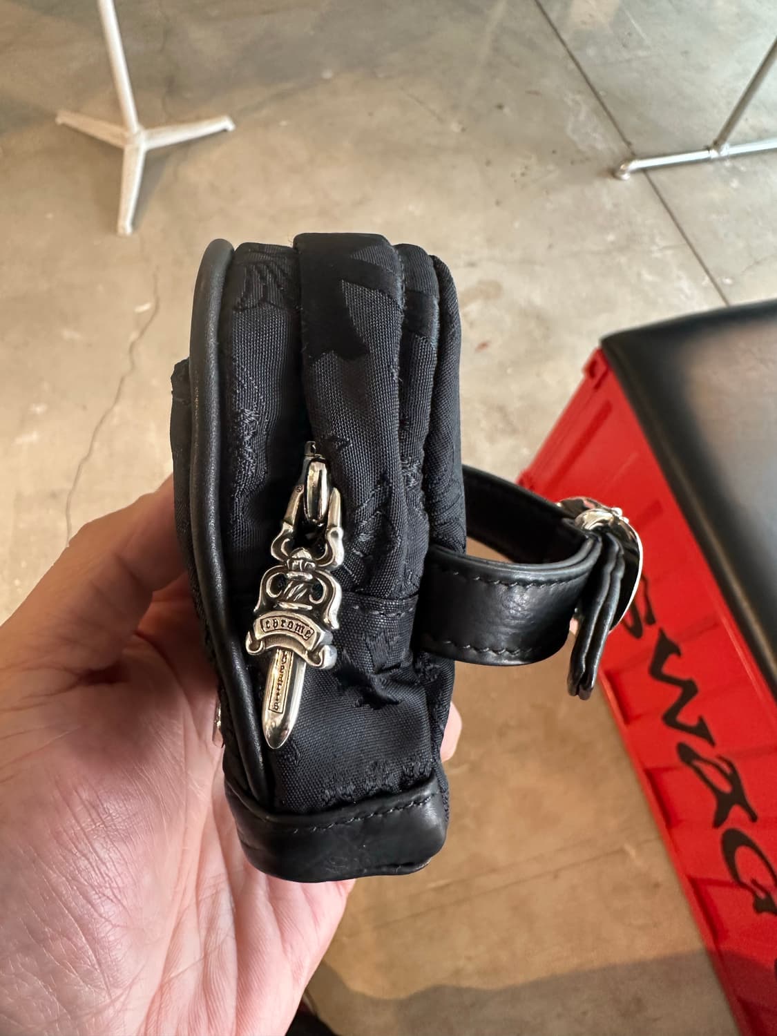 크롬하츠 스텐실 백팩 브레이슬릿 새상품 상품이미지2