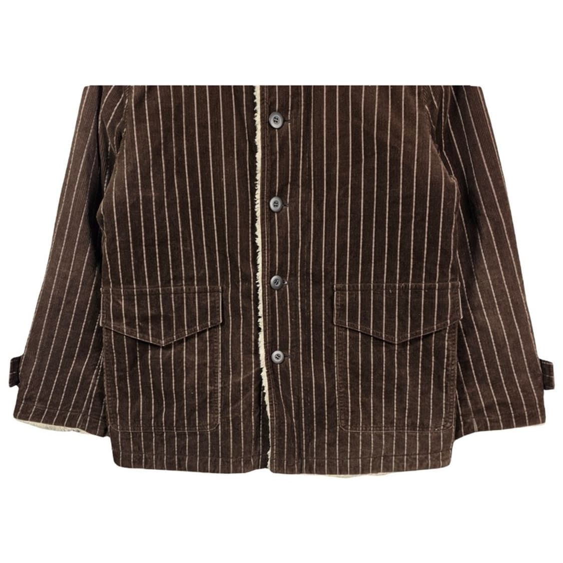 스미스 아메리칸 스트라이프 코듀로이 쉐르파 자켓 M 상품이미지4