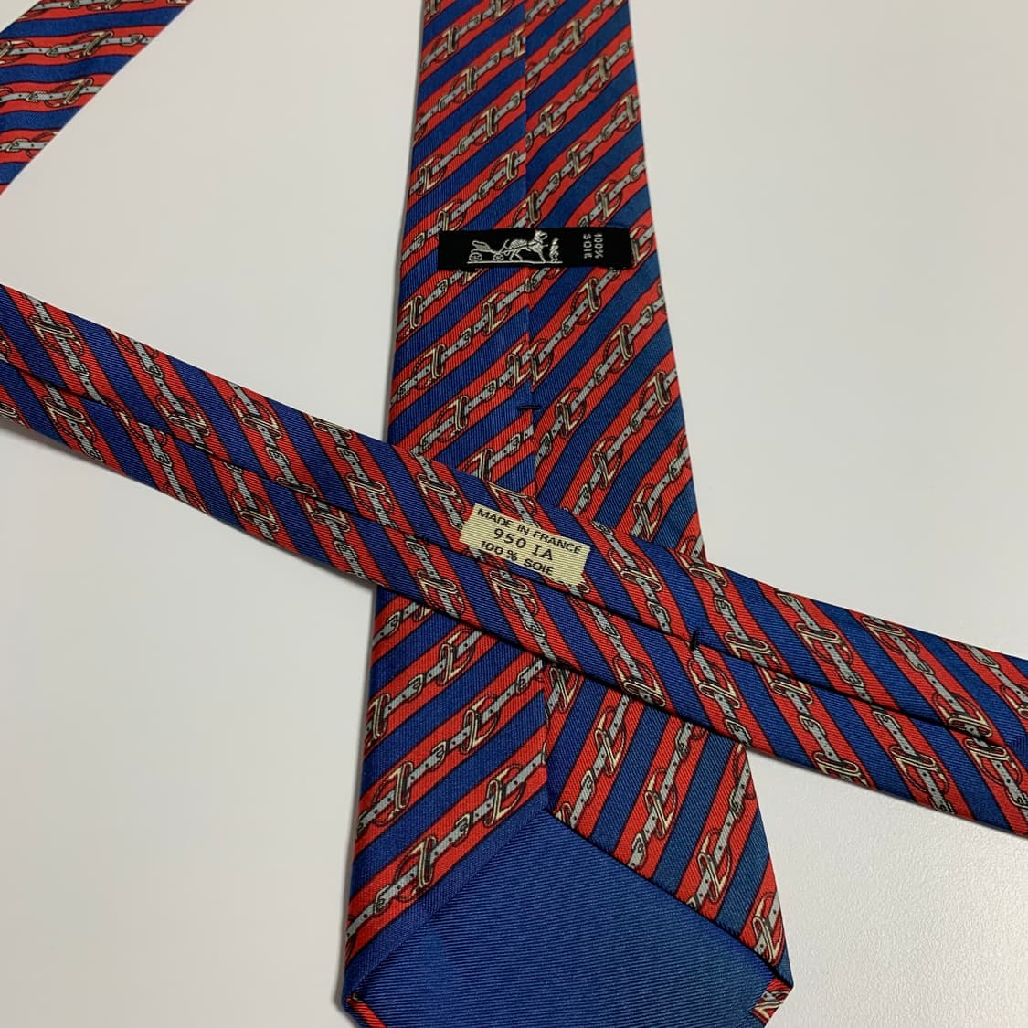 에르메스(HERMES) 명품넥타이 프랑스 100실크 빈티지넥타이 A등급 상품이미지7