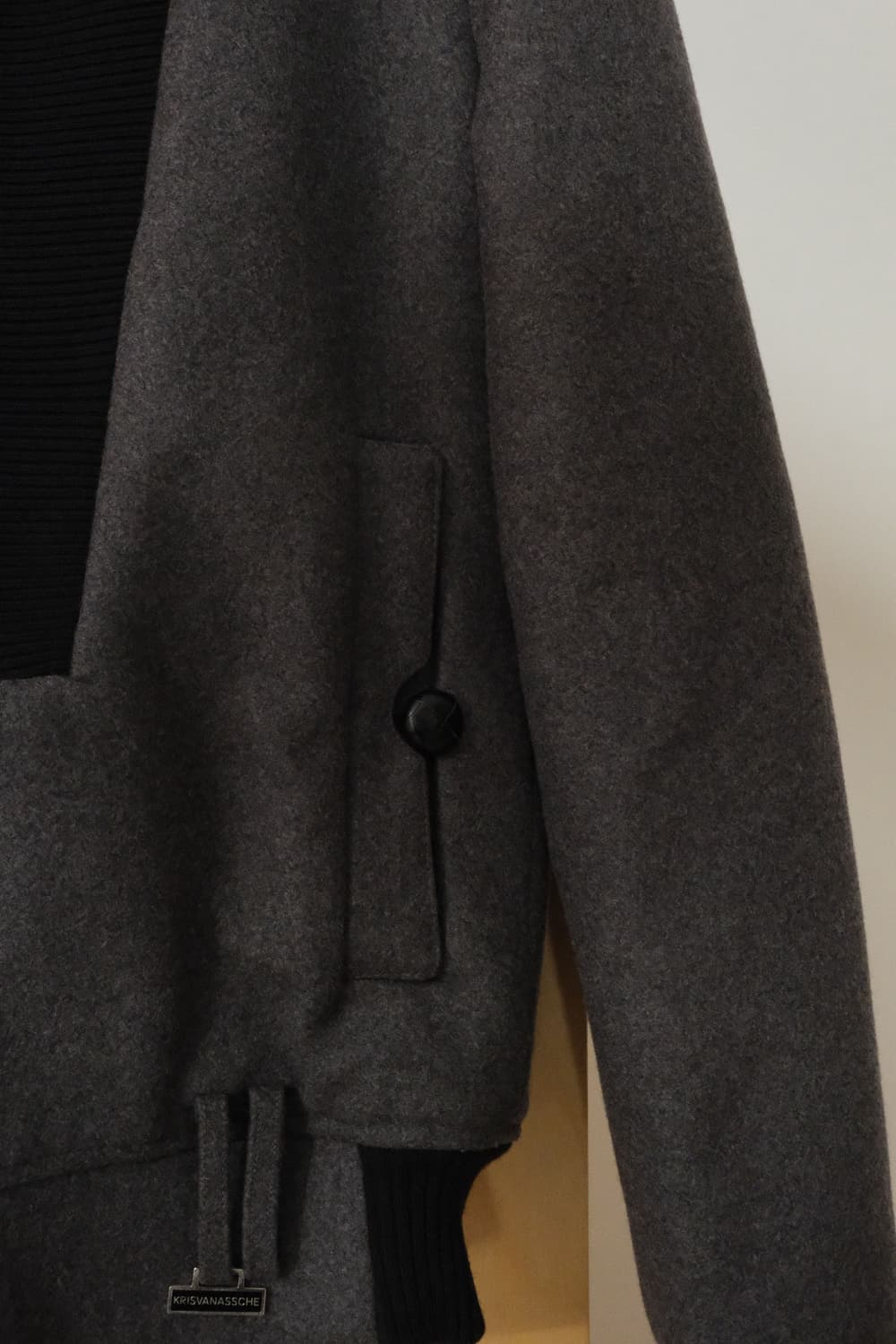 KRISVANASSCHE Shawl Collar Blouson 상품이미지6