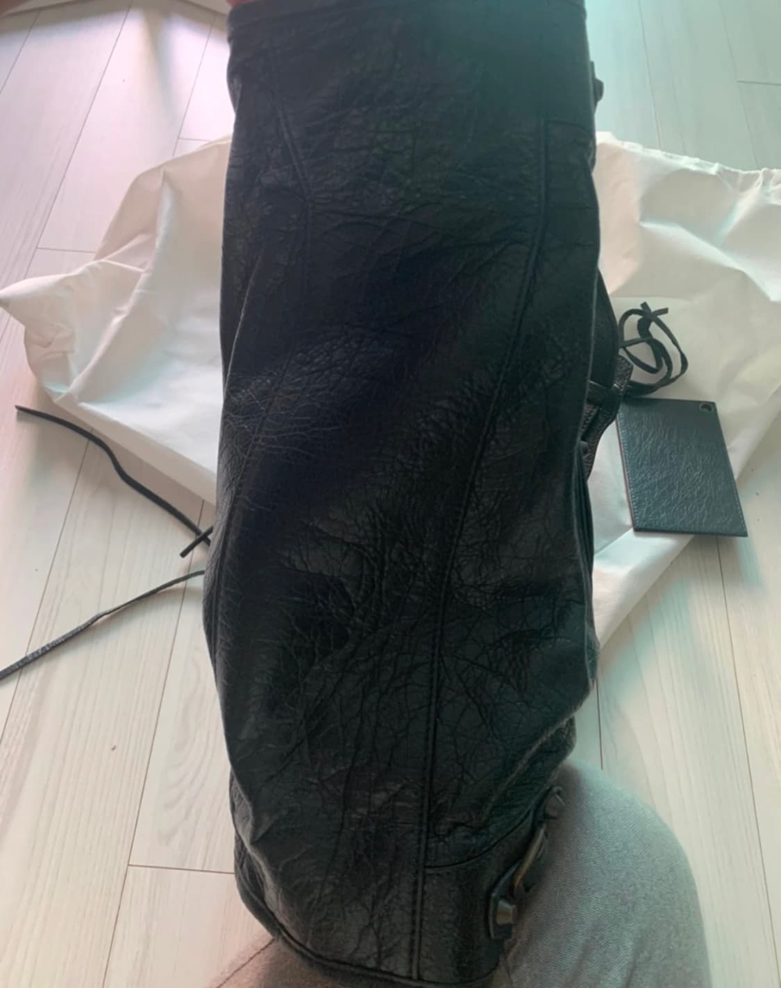 발렌시아가 모터백 라지 정품 상품이미지5