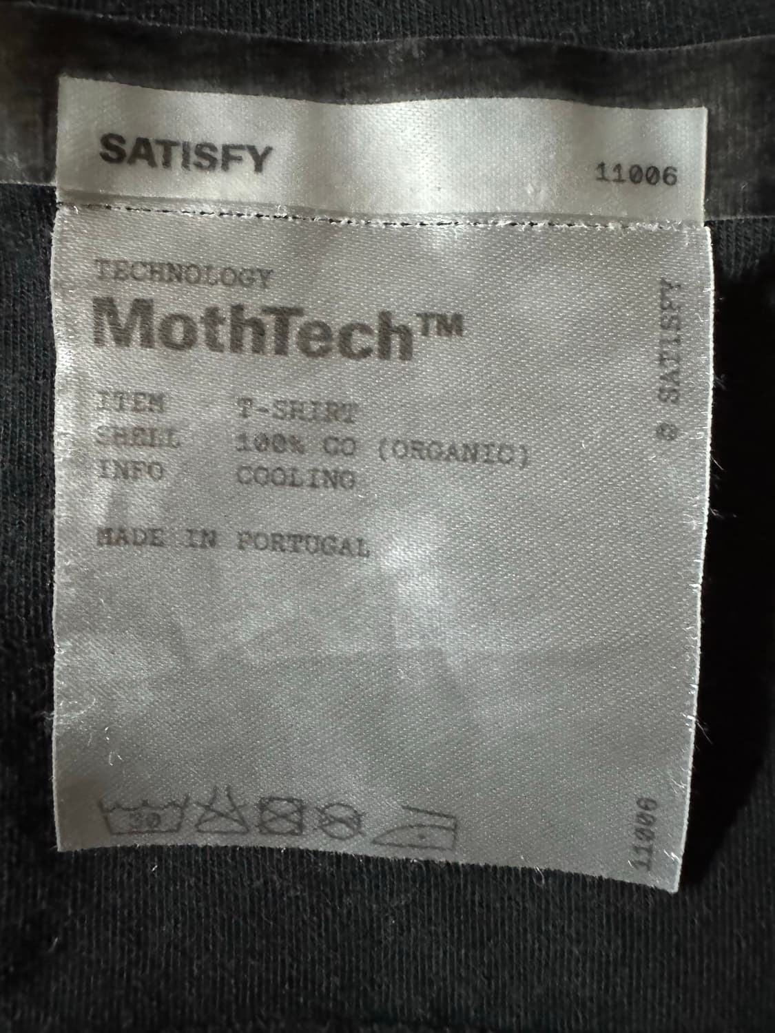 새티스파이 모스테크 티셔츠 에이지드 블랙 S 스콜피온 상품이미지3