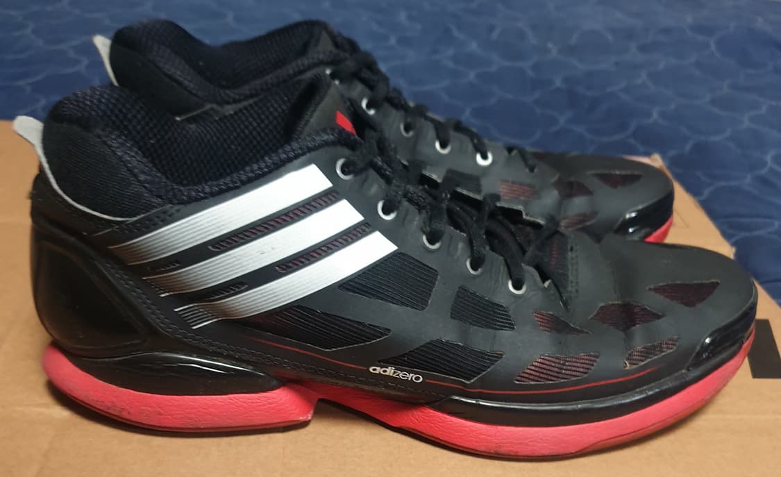 아디다스 제로 크레이지 라이트 로우 경량 농구화  검빨 (280) 상품이미지1