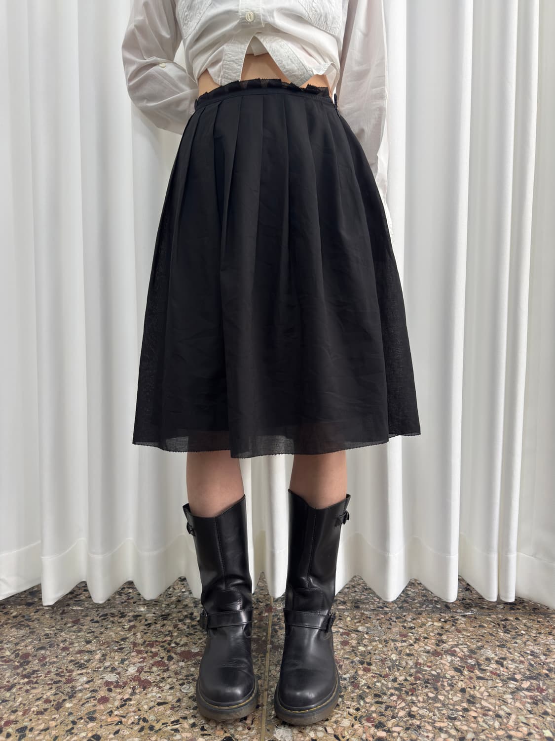 midi pleats skirt 상품이미지3