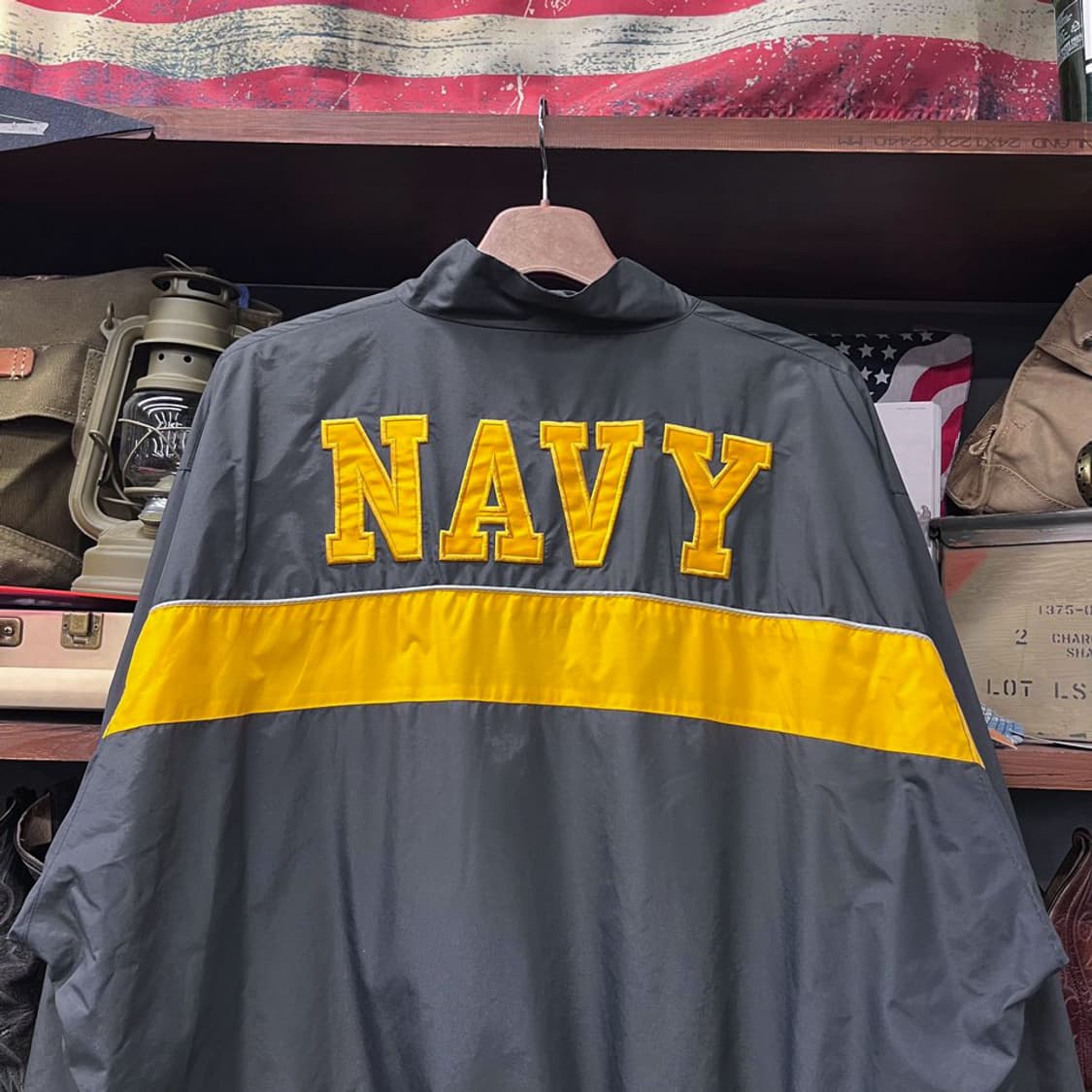 90s US NAVY 아카데미 윈드 브레이커 IPFU 상품이미지4