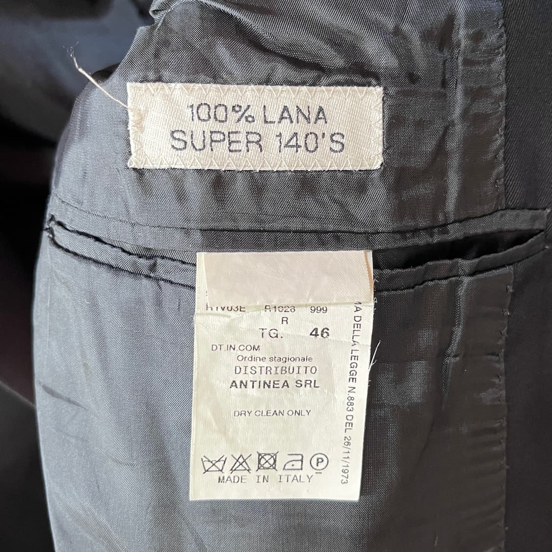  00s 엠포리오 아르마니 싱글 블레이저  상품이미지9