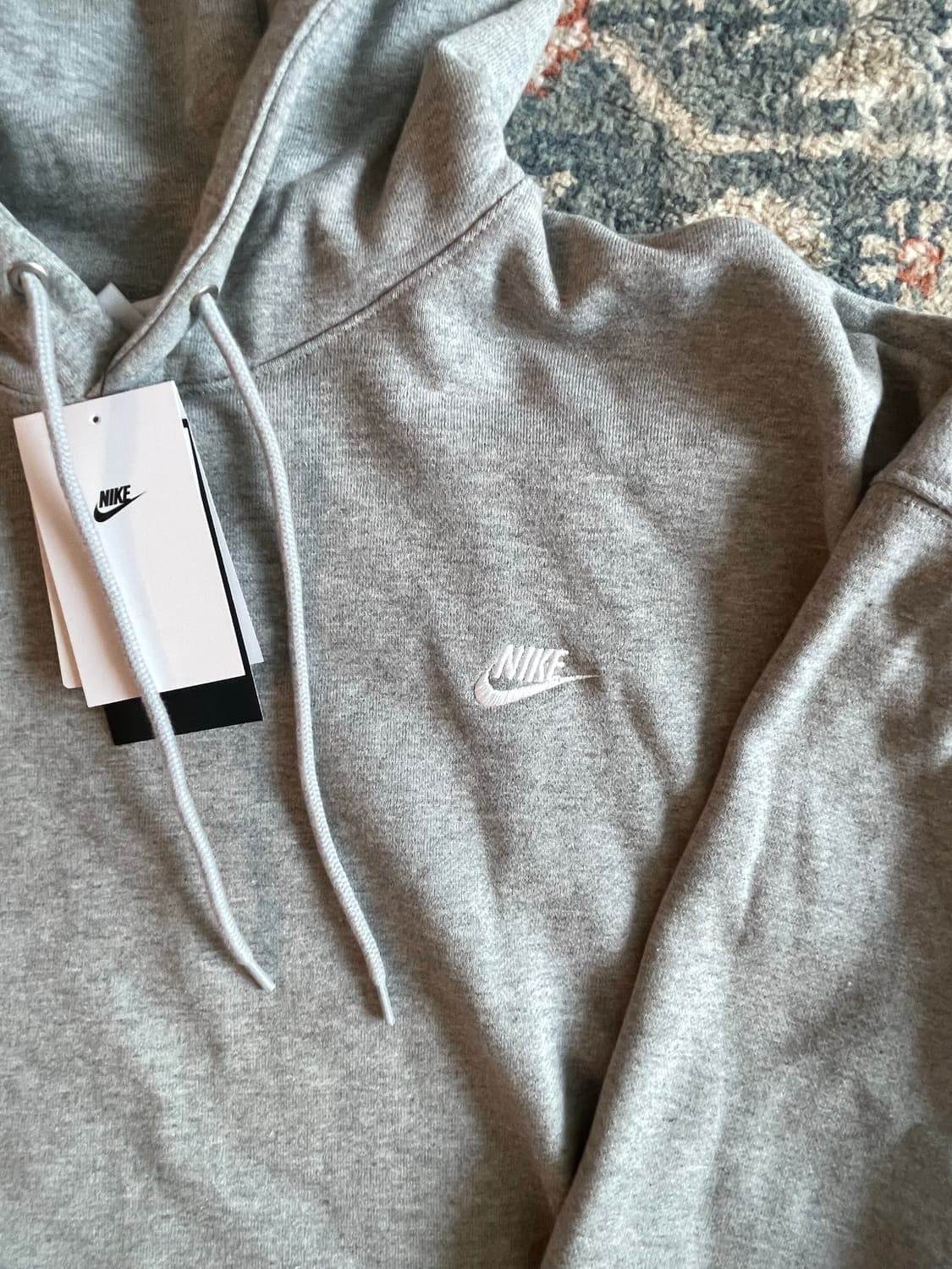 나이키 클럽 플리스 오버사이즈 프렌치 테리 풀오버 후드(새제품. XL) 상품이미지3