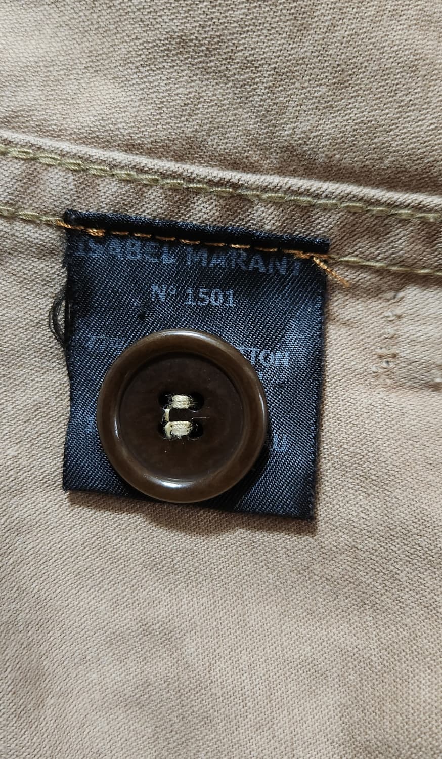 너무멋진 90s빈티지(정품)이자벨마랑 숏트렌치 (0)사이즈 상품이미지9