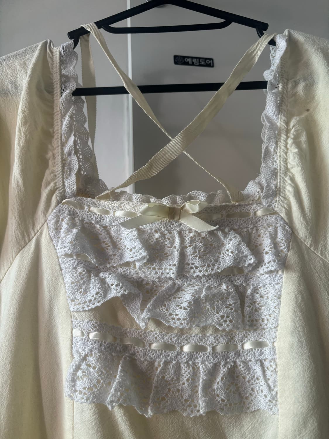 레이스 로리타 밴딩 원피스 상품이미지4