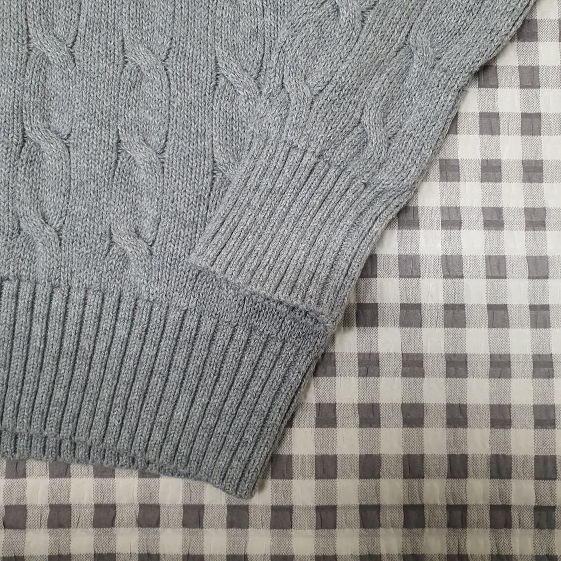 폴로 랄프로렌 케이블 면니트 남자95 상품이미지4