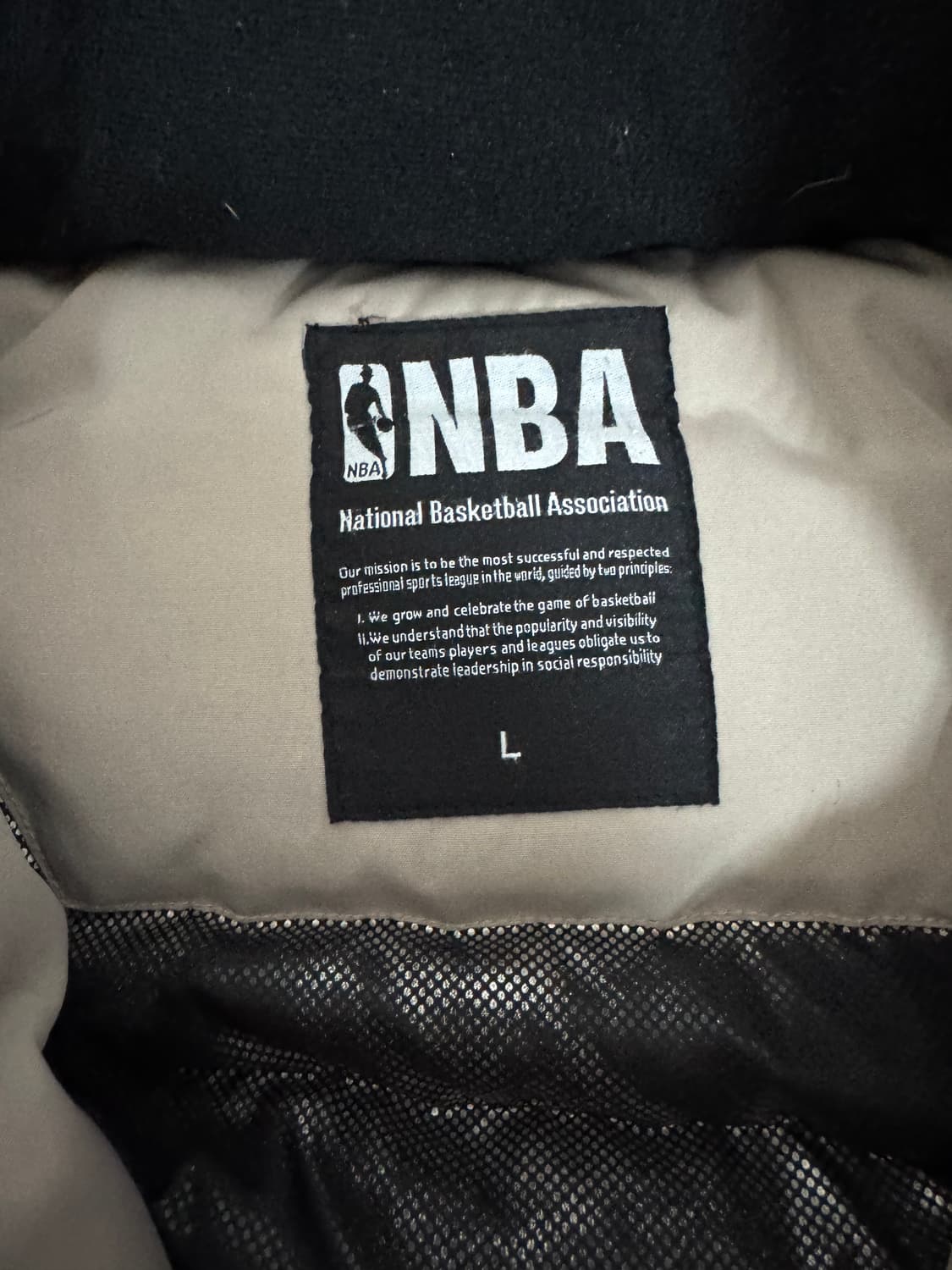 NBA 시카고 불스 발열 구스다운 후드 패딩  L 상품이미지4