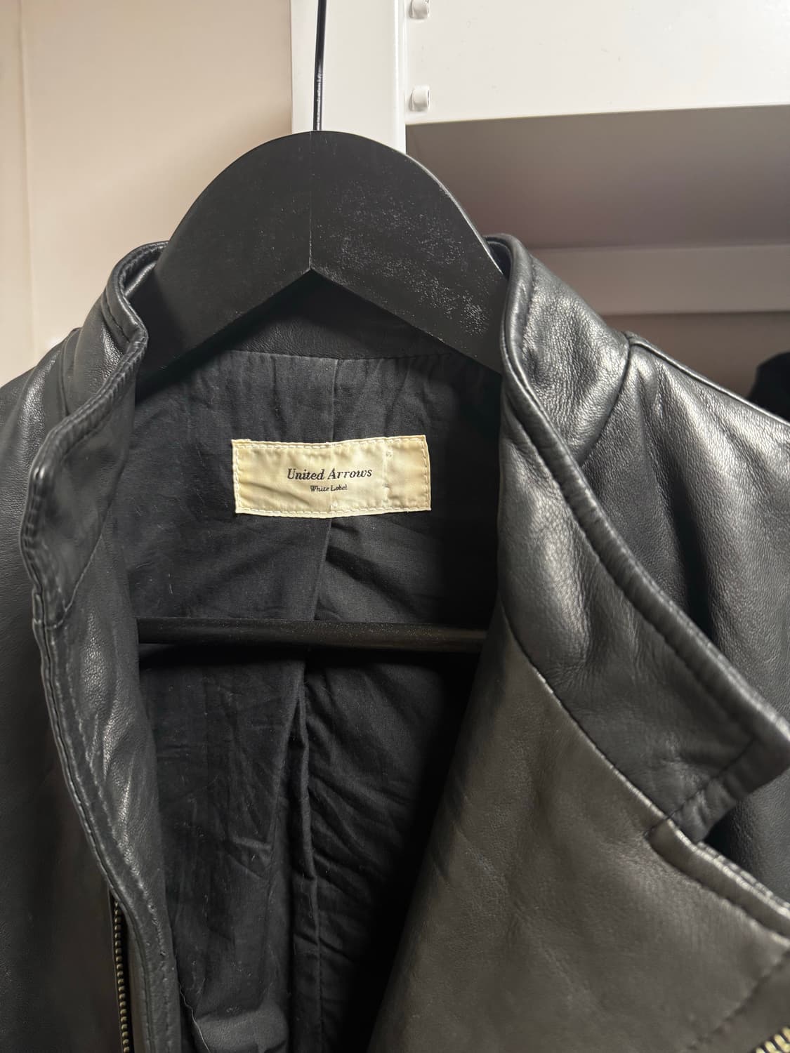 united arrows 레더 자켓 상품이미지3