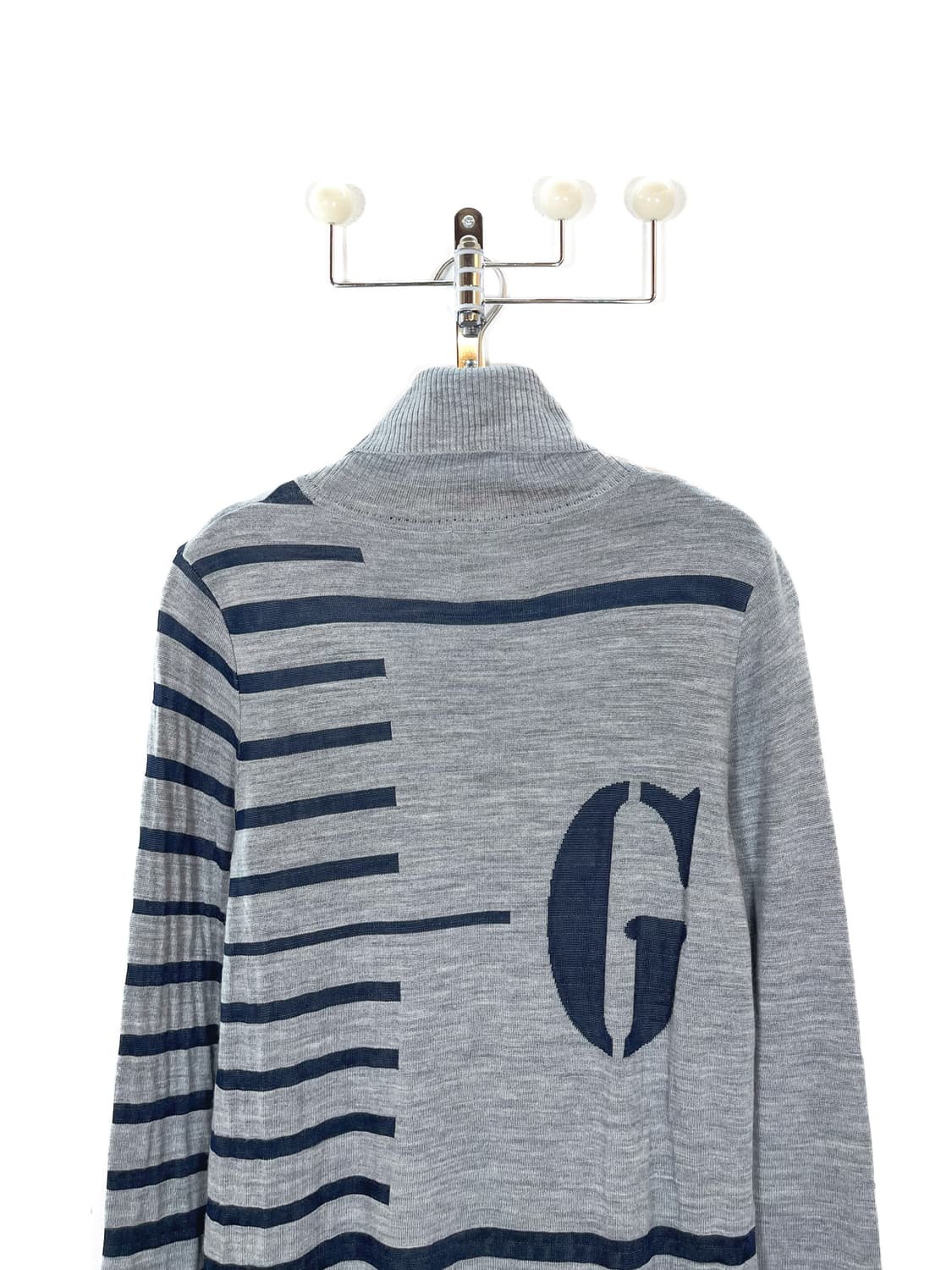 장 폴 고티에 줄자 스트라이프 폴라넥 원피스 상품이미지6