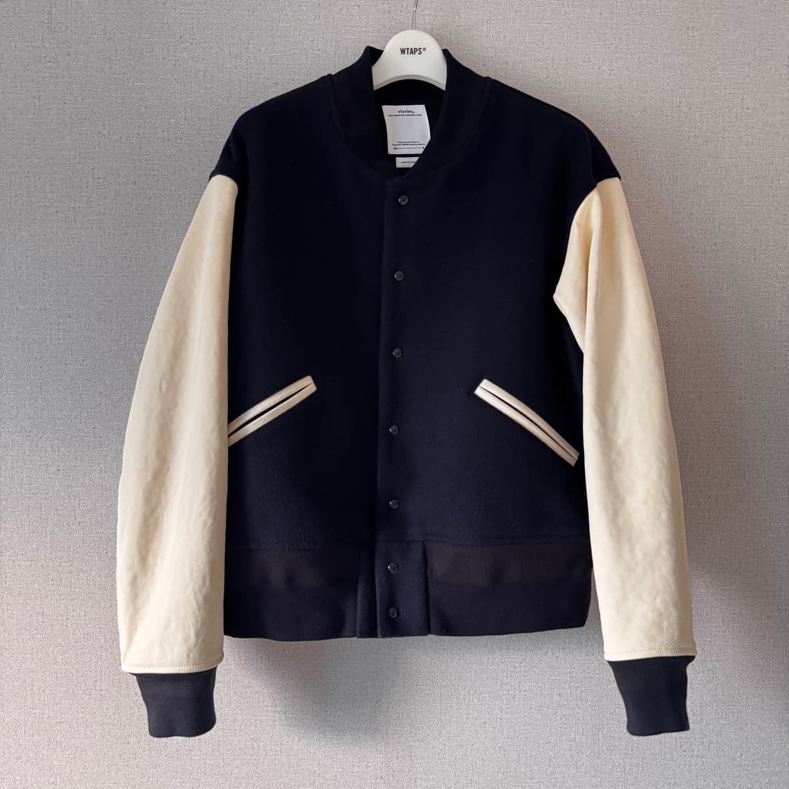 3)비즈빔 24ss Varsity jkt(horse hide) 상품이미지1