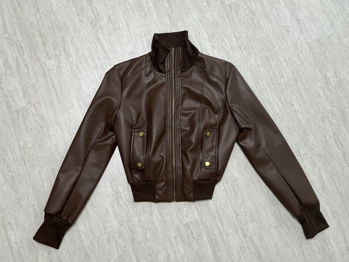 블랙업 가죽자켓 상품이미지2