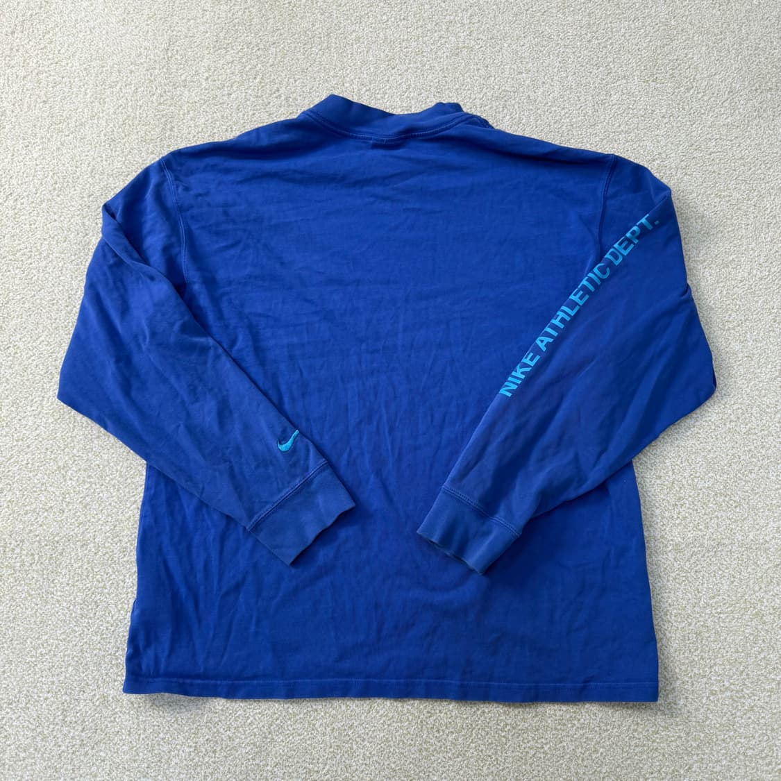 [XL] 나이키 애슬레틱 블루 긴팔티셔츠 0102T1 상품이미지2