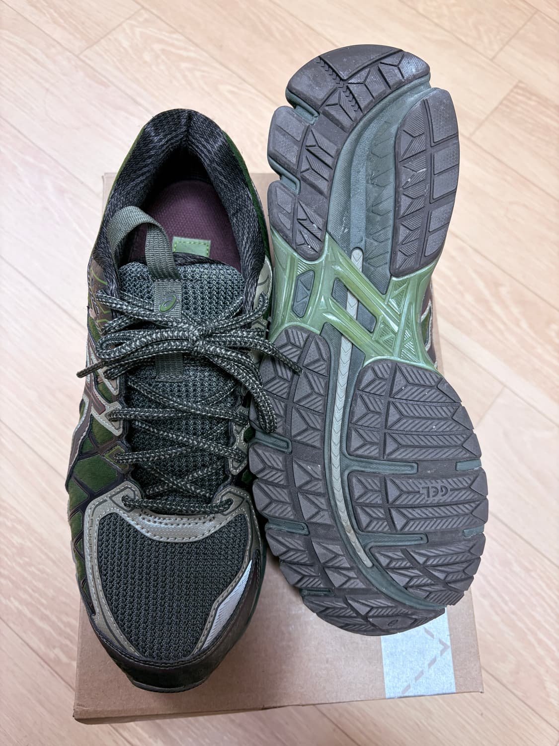 아식스 UB10-S 젤 카야노 20 모스 건메탈 270 상품이미지4