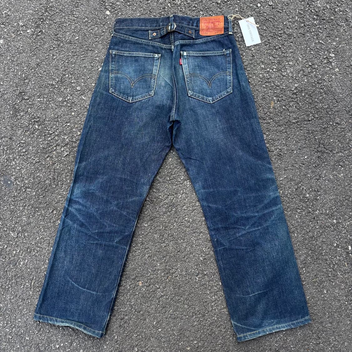 90년대 일본 리바이스 702 빅e 셀비지 상품이미지5