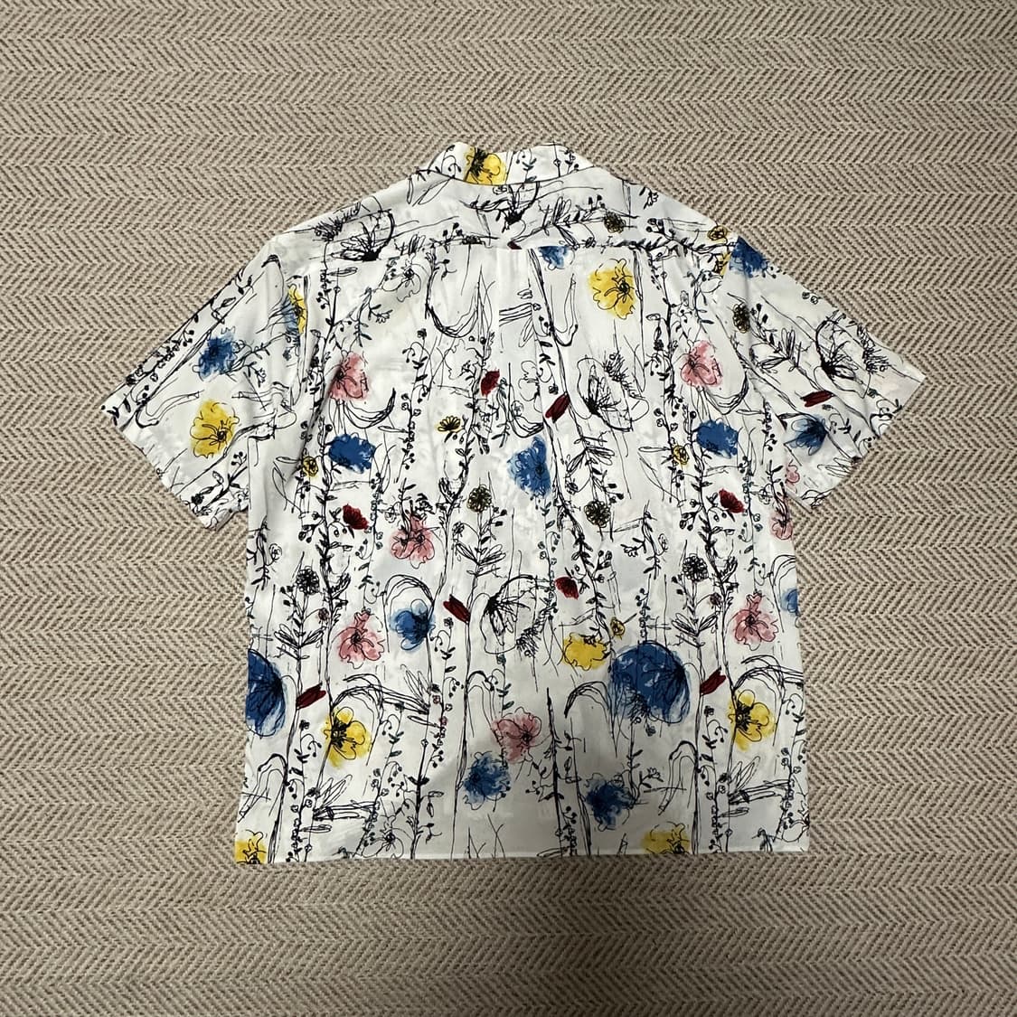 BEAMS polyester open shirt 상품이미지2