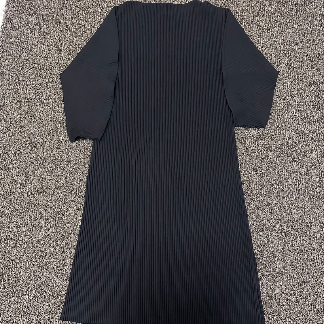 COS 코스 플리쎄 플리츠 주름 드레스 롱원피스 블랙 M 상품이미지5