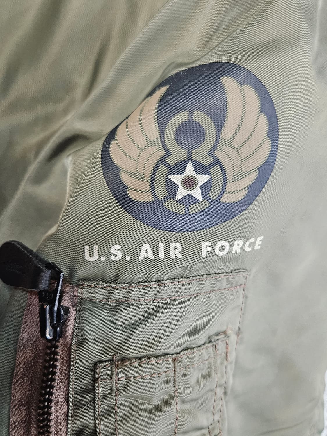 카모랜드 MA-1 플라이트 복각자켓 상품이미지5