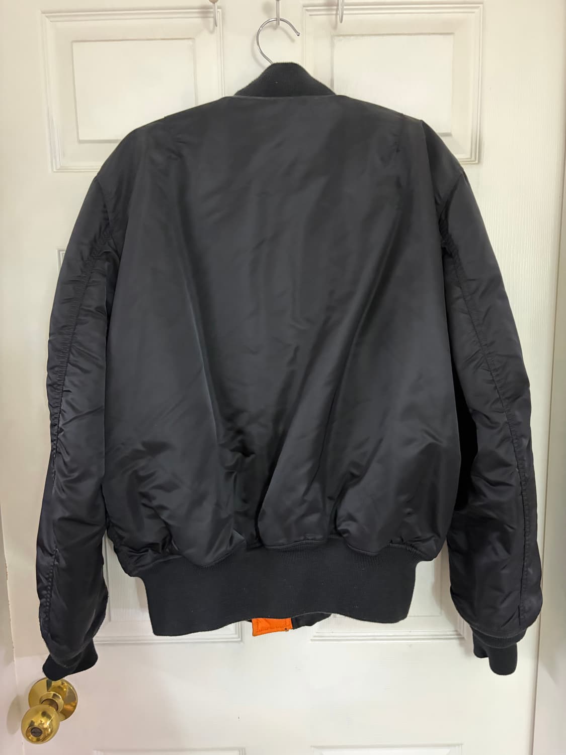 알파인더스트리 ma-1 블랙 XL 상품이미지2