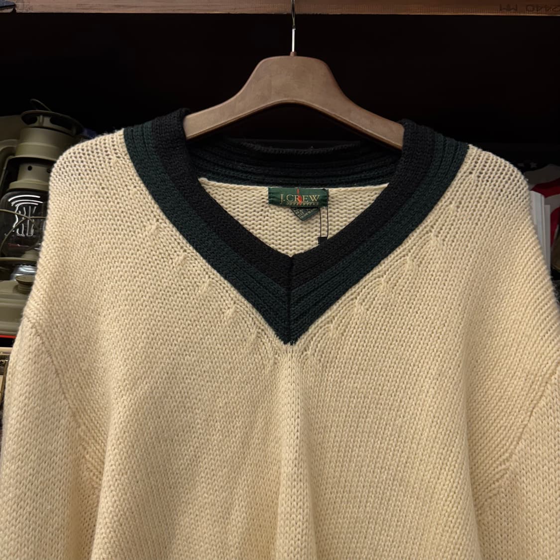 90s J.CREW 제이크루 프레피 크리켓 니트 클래식 N37 상품이미지3