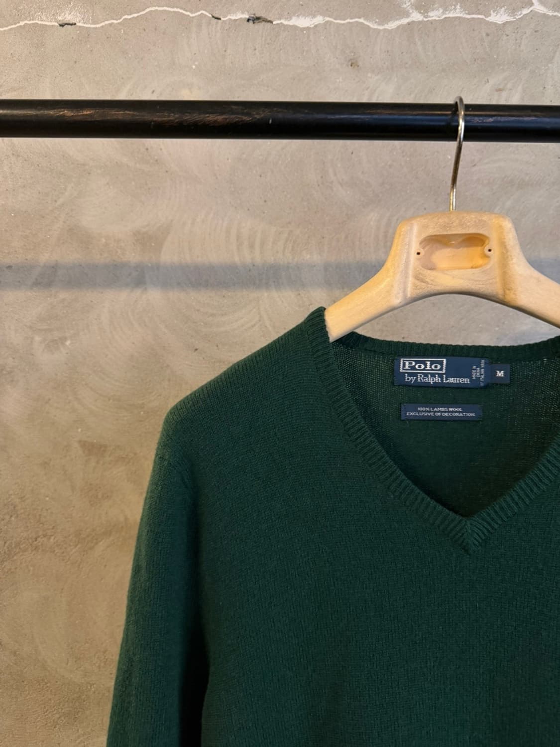 폴로 랄프로렌 램스울니트 남성100 상품이미지3