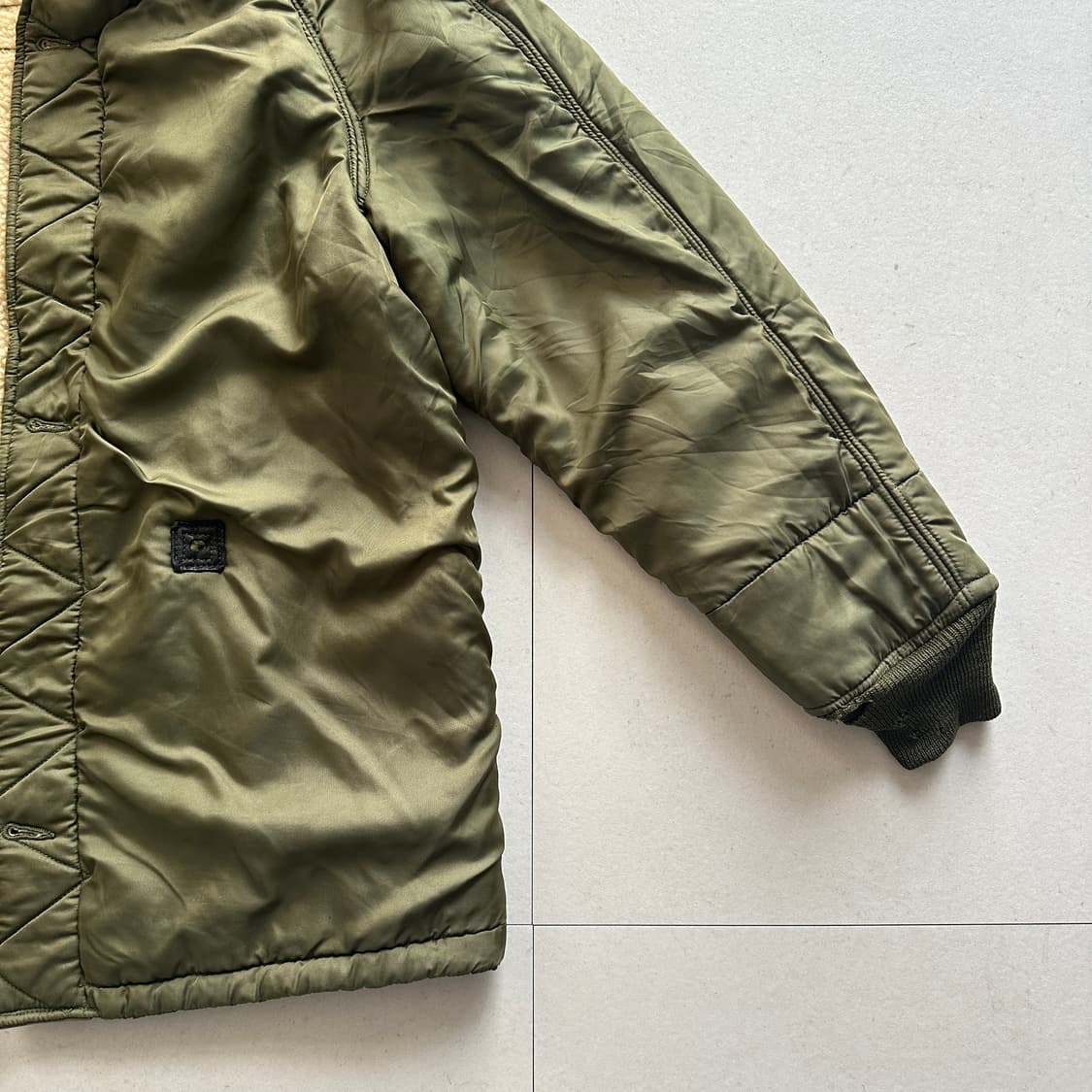 60s USAF 울 파일 라이너 자켓 스몰-레귤라 상품이미지8