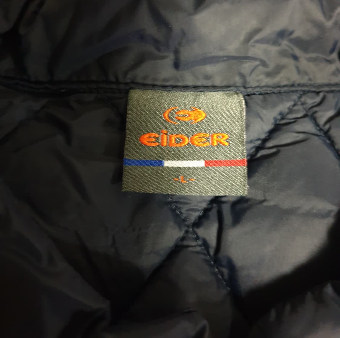 아이더 퀄팅 경량 조끼패딩 네이비 (L) 상품이미지3