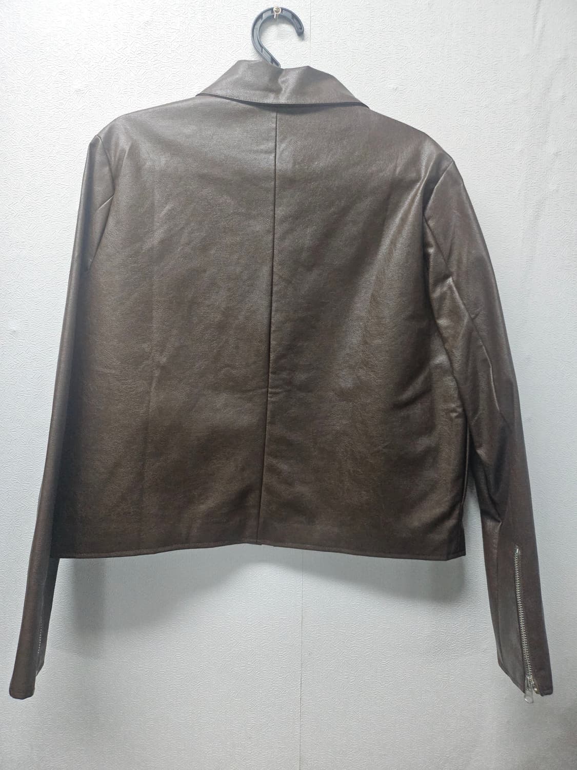 브라운 크롭집업자켓  f 상품이미지2