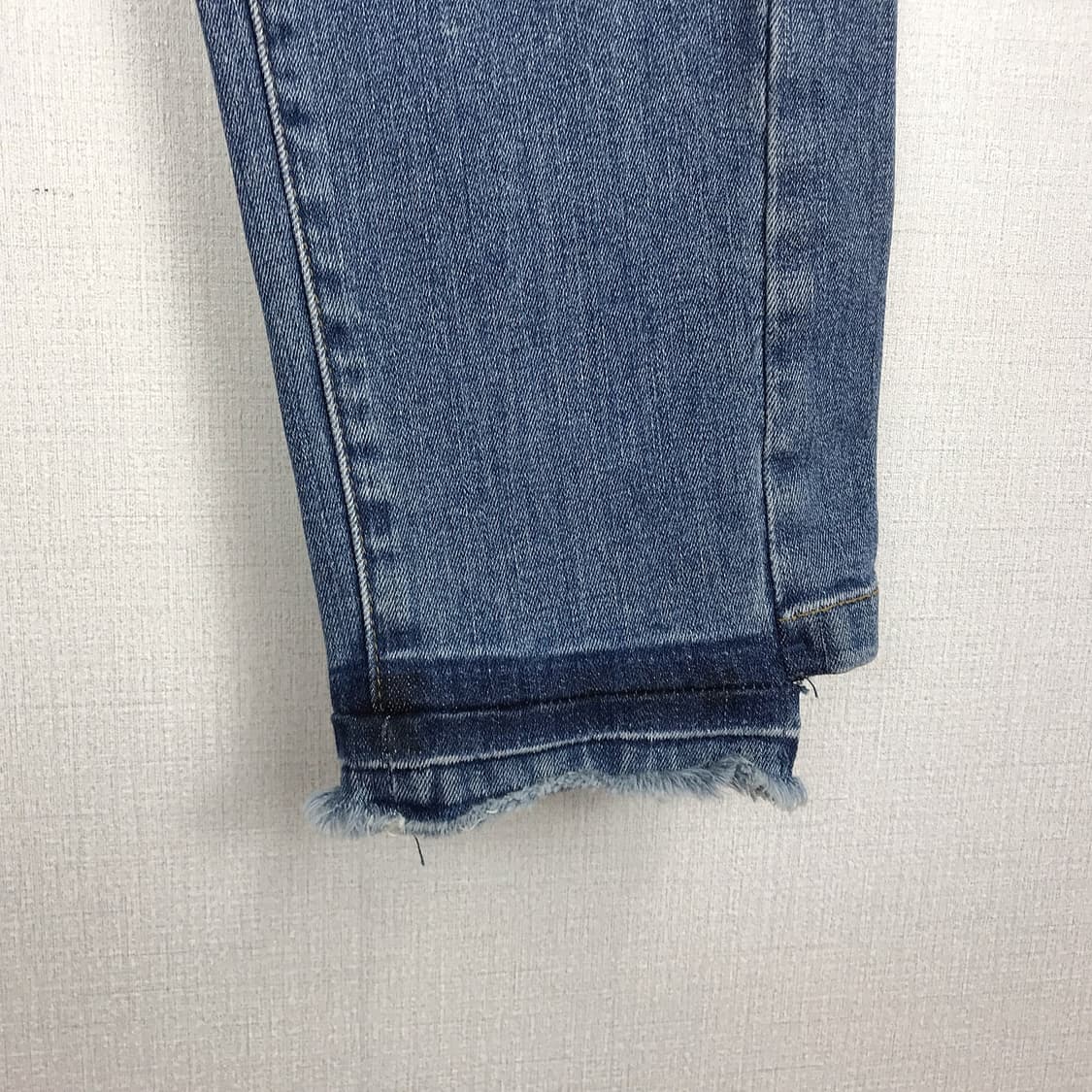 시스템 옴므 밑단 컷팅 청바지 데님 팬츠 남성82 상품이미지4