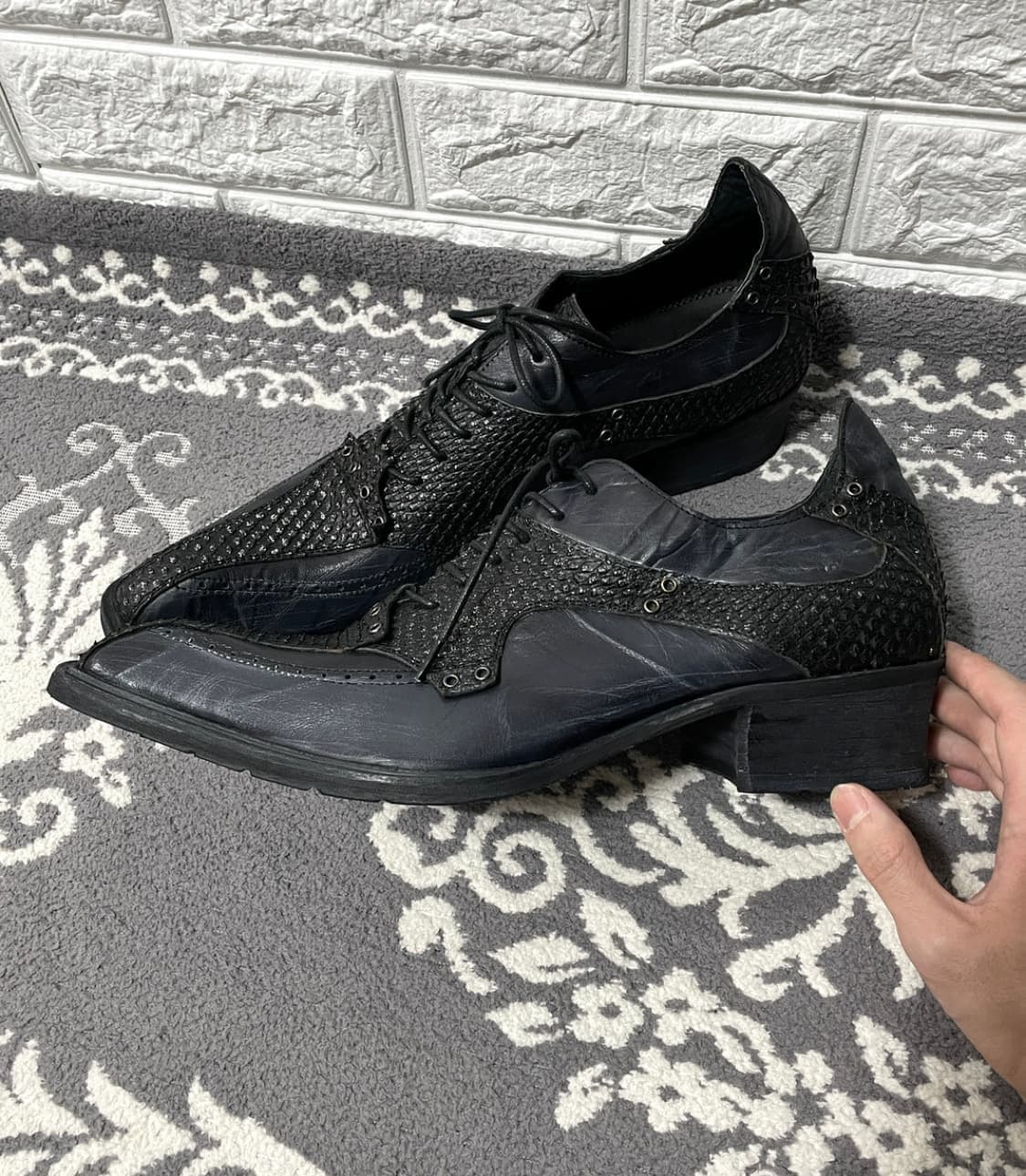 boredom 00's 레더 구두 상품이미지2