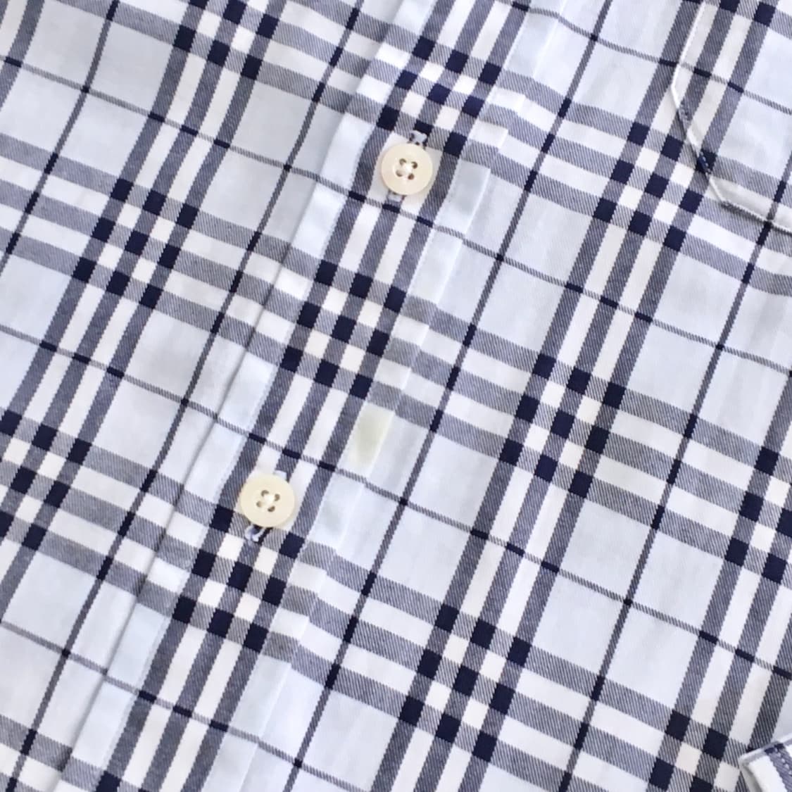 라이트 블루 노바 체크 셔츠 남자 102 105 여성F 상품이미지3