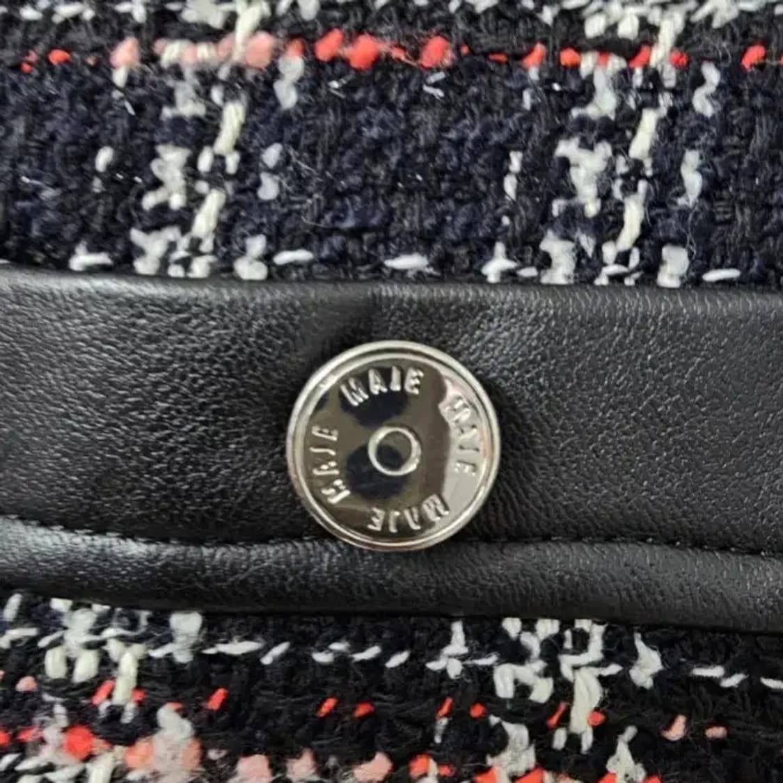 마쥬 트위드 자켓 블랙 ~55 상품이미지7