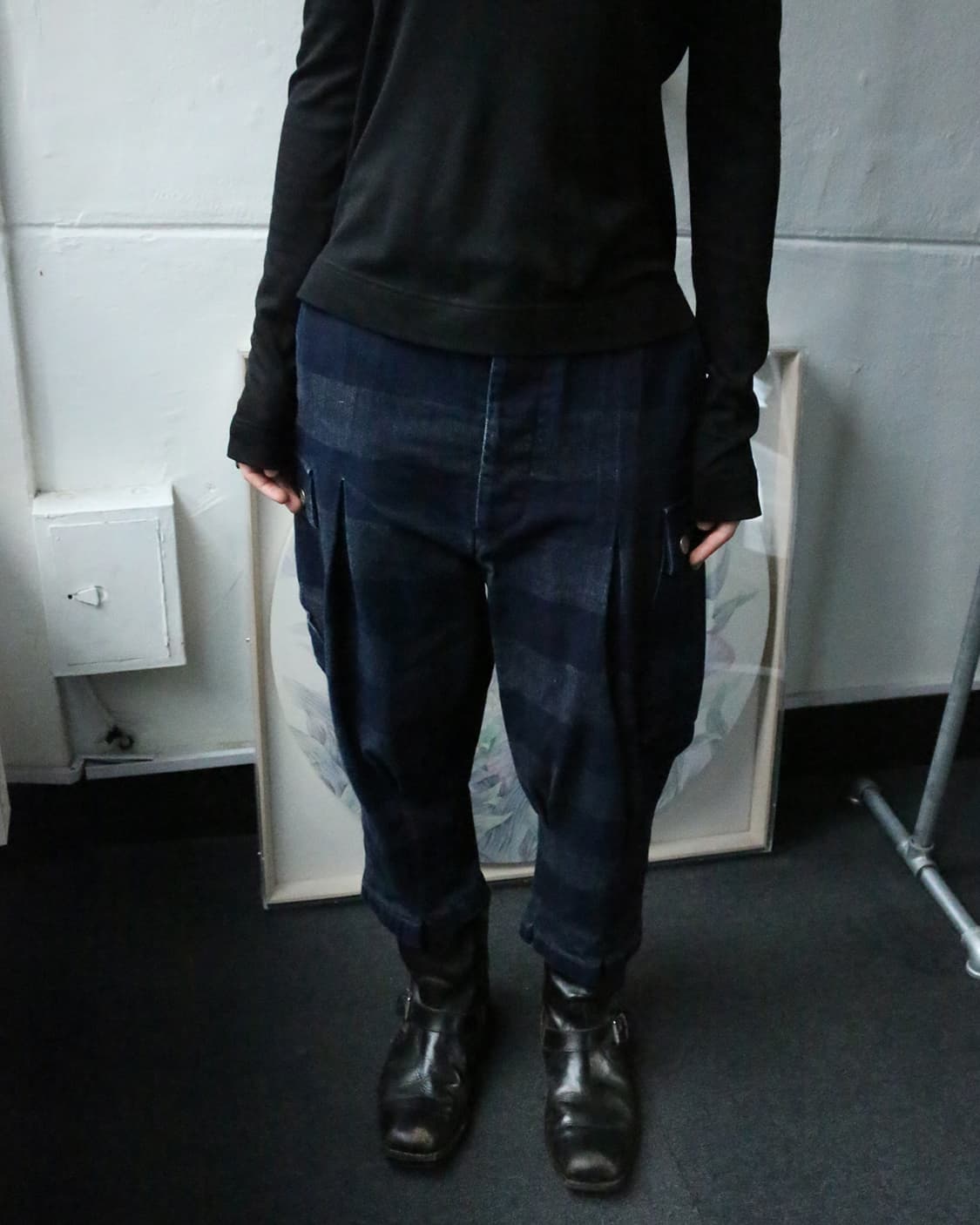 비비안 웨스트우드 스트라이프 카고 팬츠 상품이미지2