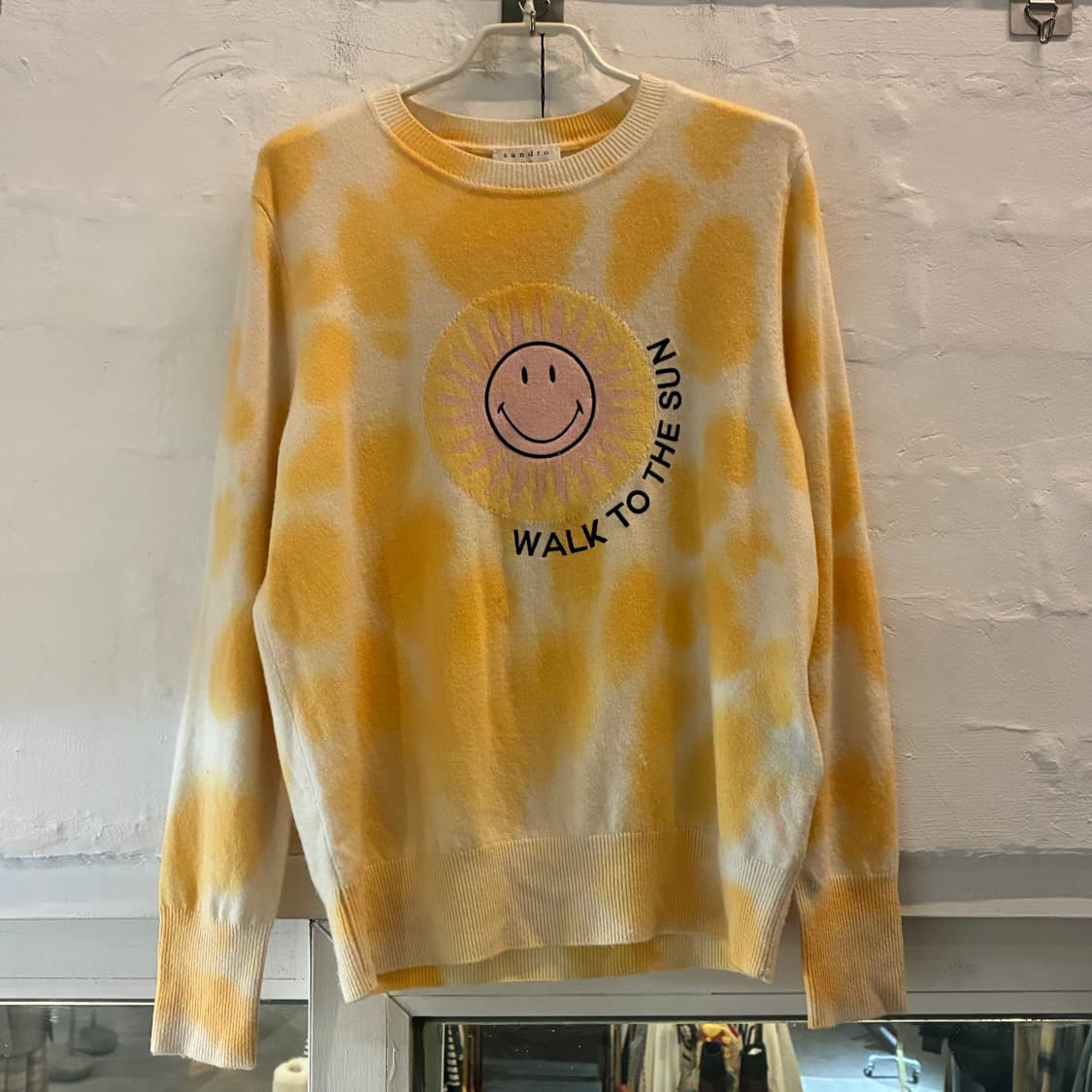 Sandro 에니스 타이다이 그래픽 스웨터 1 상품이미지1