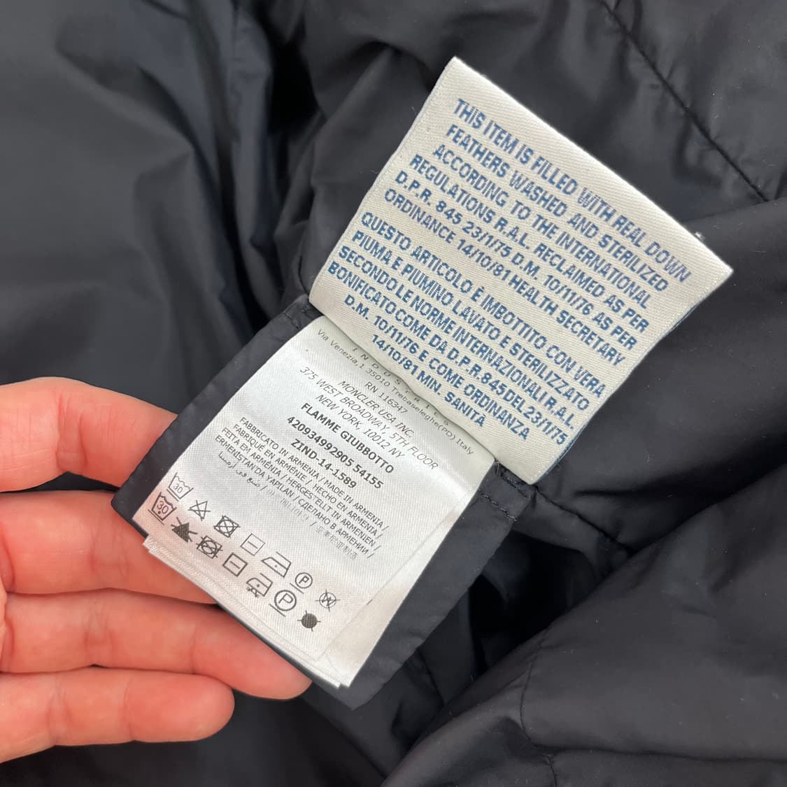 몽클레어 우먼 Flamme 구스다운 패딩점퍼 2 상품이미지8