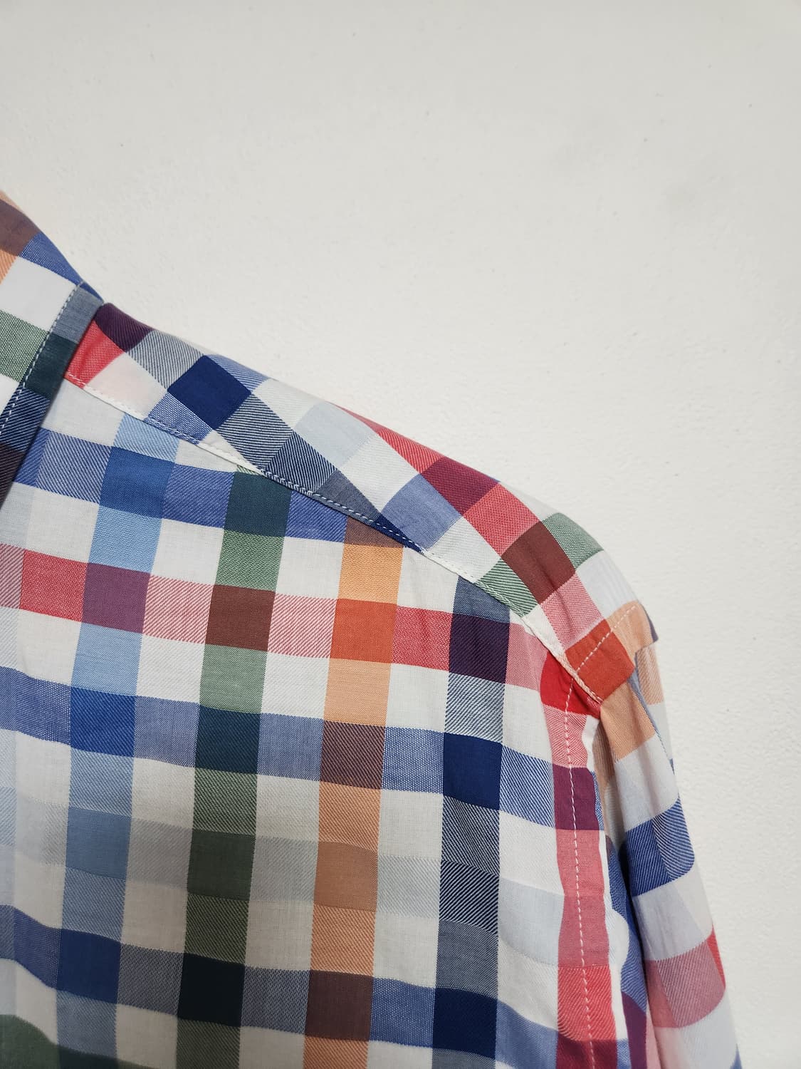 타미힐피거Tommy 체크 셔츠 M - S118 상품이미지3