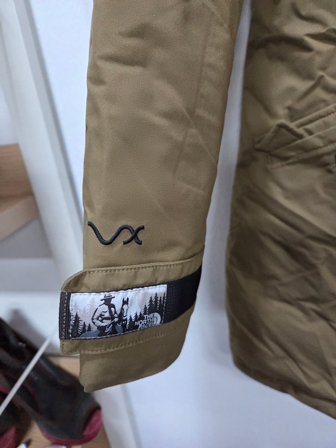 노스페이스 1211-15 카멜컬러 롱패딩 야상패딩 Y2K 여성용85 상품이미지5