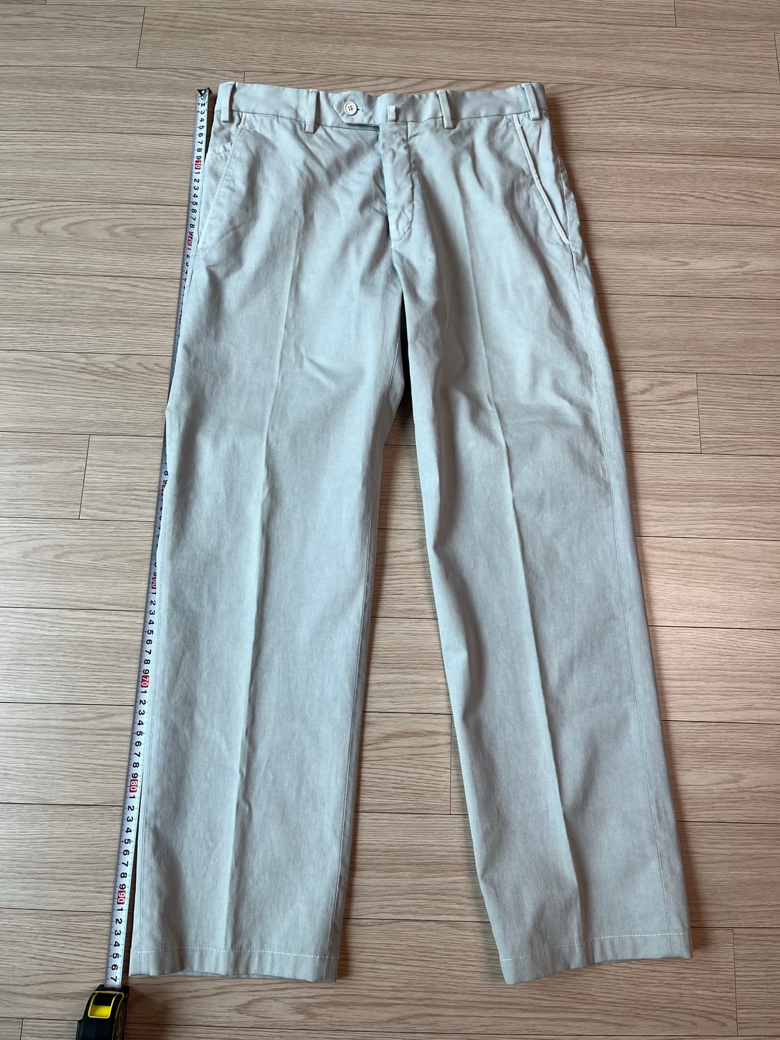 로로피아나 베이지 코튼 팬츠 46 정품 상품이미지5