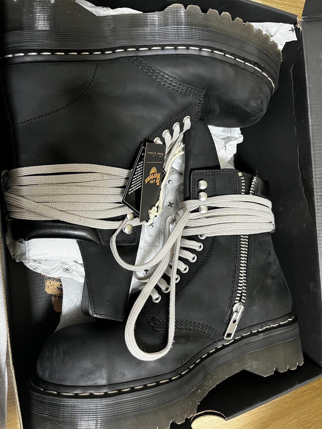 릭오웬스 닥터마틴 스틸토 44(UK10)
 상품이미지2