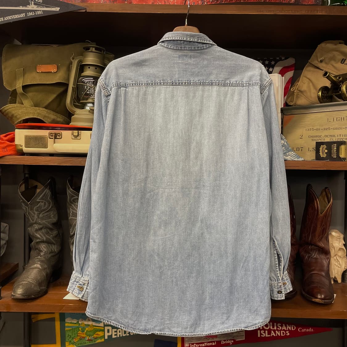 리바이스 레드 탭 클래식 포켓 데님 셔츠 상품이미지2