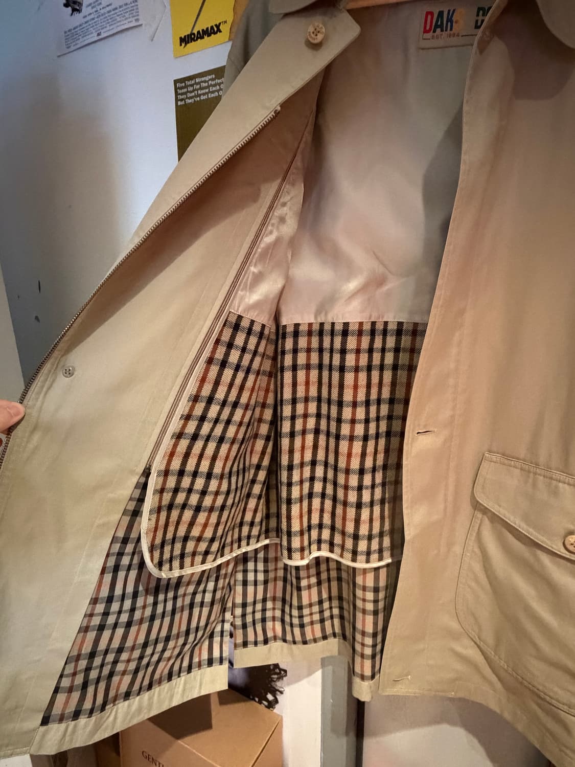 닥스 jp 트렌치코트자켓 상품이미지4