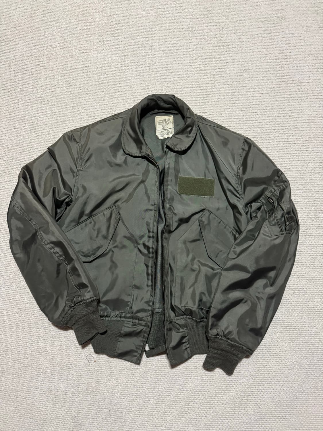 80s USA CWU-36/P 플라이트 자켓 38사이즈 상품이미지1