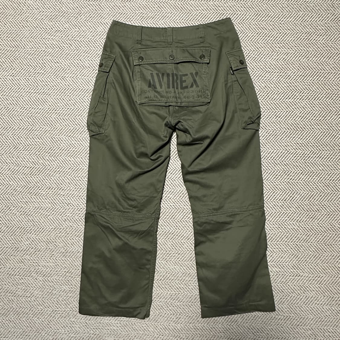 AVIREX P-44 usa military monkey pants 상품이미지2