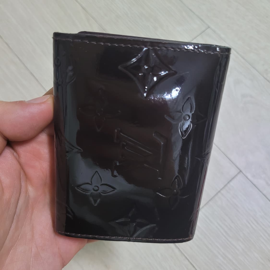 정품 루이비통 모노그램 베르니 카드지갑 상품이미지4