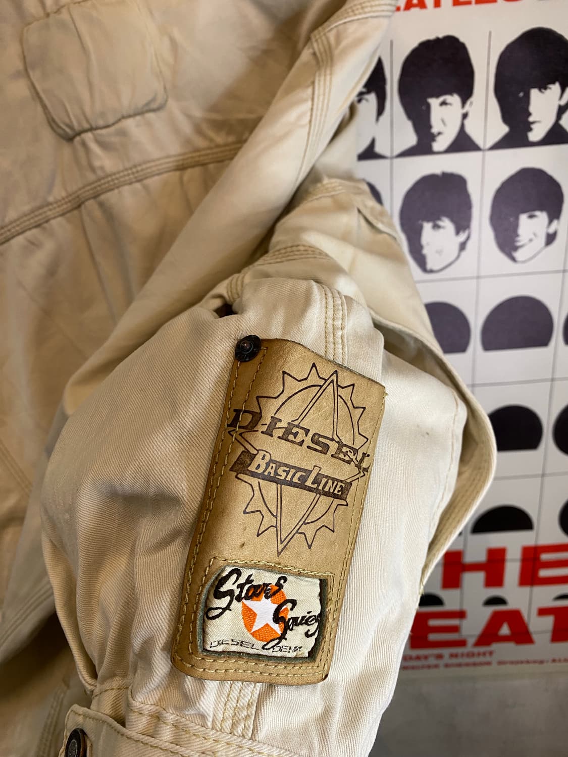 90s 디젤 빈티지자켓 S-M 상품이미지7